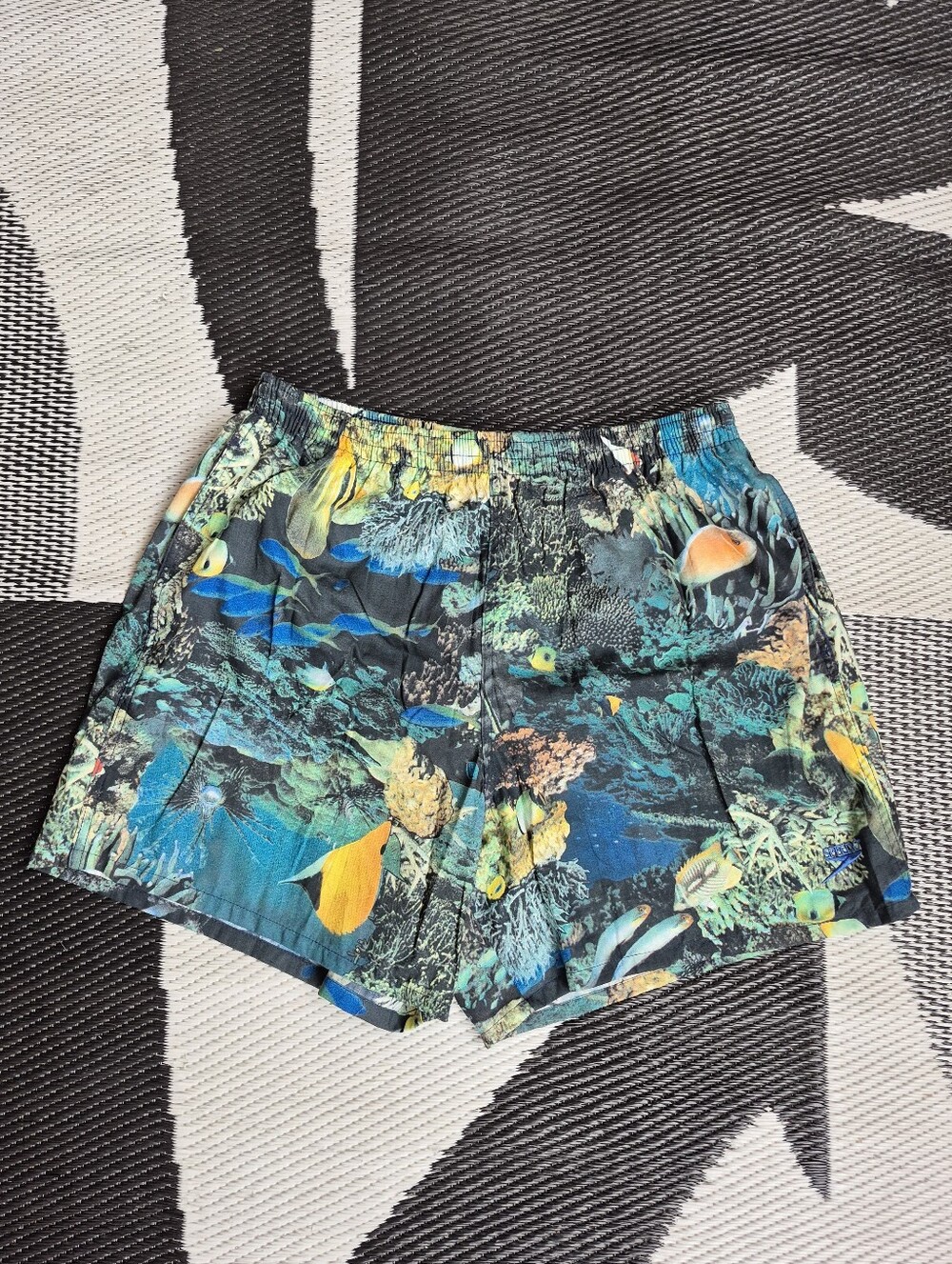 Vintage Speedo Seascape Swim Trunks